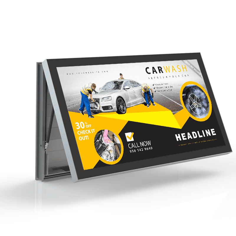 43 49 55 65 75 INCH Wall Mounted Outdoor LCD Digital Signage