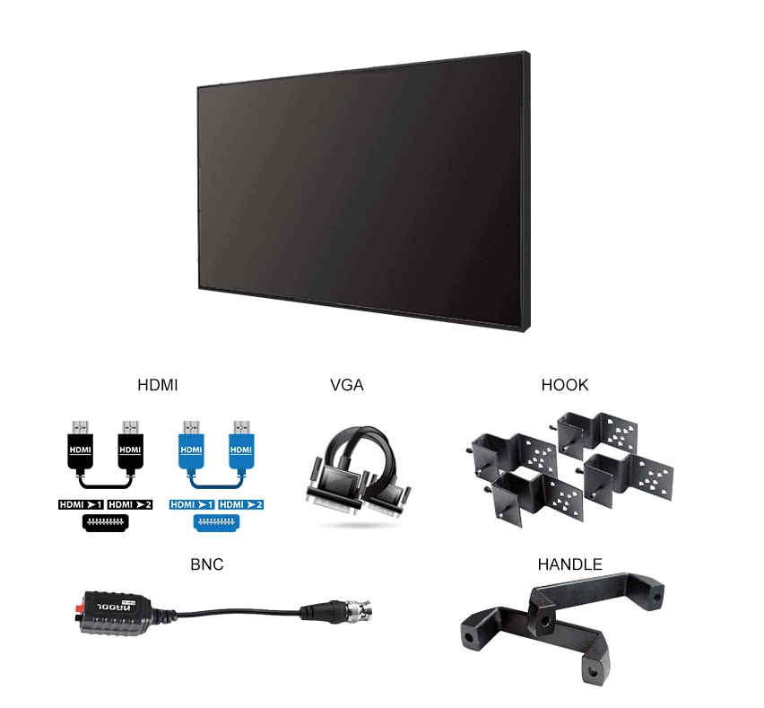 Narrow Bezel 46 Inch 49 Inch 55 Inch LCD Video Wall Units - Huaview-LCD ...